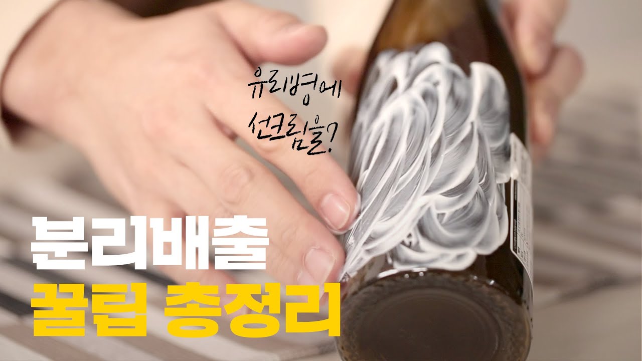 유리병, 프링글스통 버리다 환장했던 사람들 모여라 | 꿀팁 댓글모음 | 한밤의 분리배출 Ep.08 | 씨리얼 사회탐구