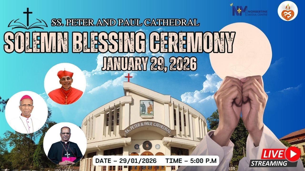 Celebration of Joy: Blessing of the Renovated SS. Peter and Paul Cathedral | Jabalpur