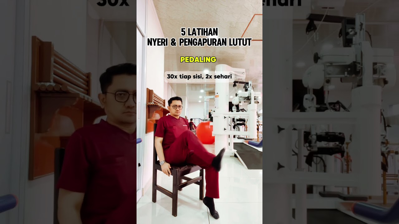 nyeri & pengapuran lutut? lakukan latihan ini #drpras #kneepain #osteoarthritis