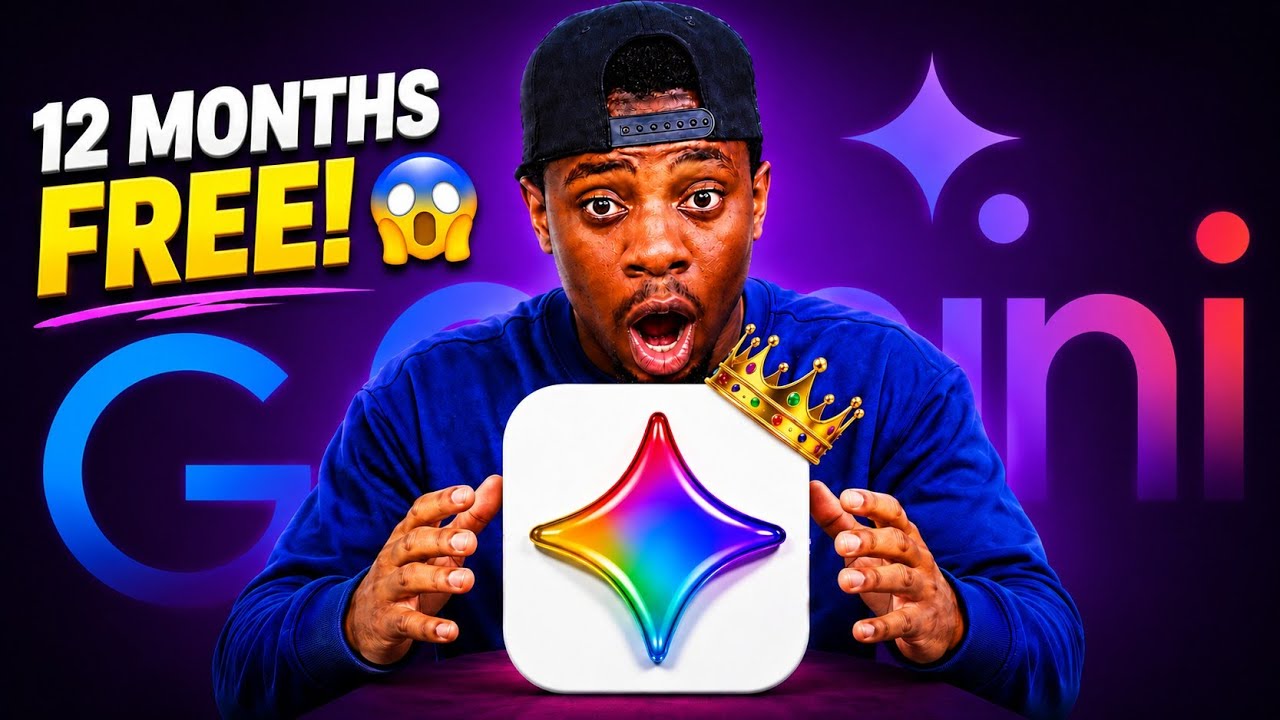Google AI Plus FREE for 12 Months! 😱 Get Gemini Pro + 400GB Storage