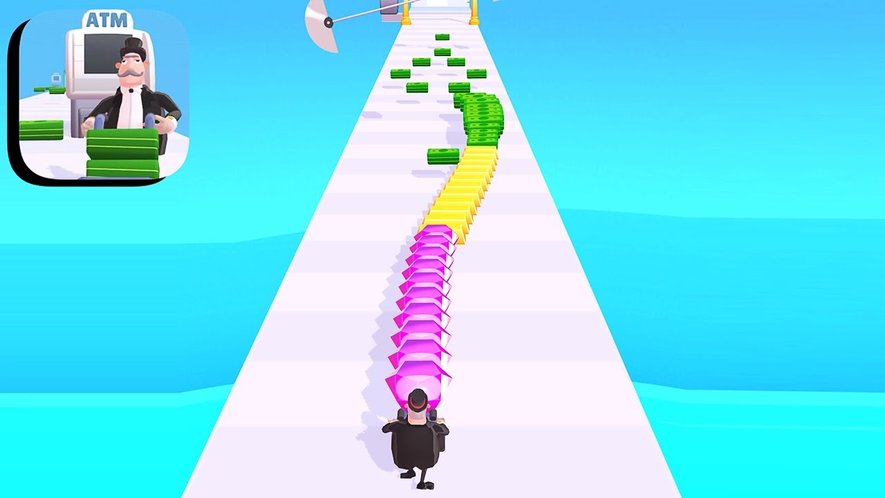 Atm Rush - All Levels Gameplay Android,ios (Levels 1-3)