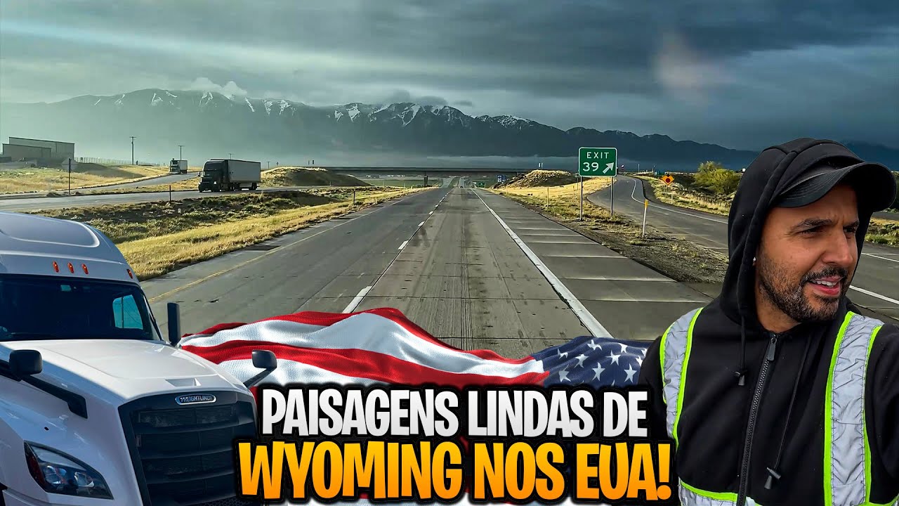 PAISAGENS INCRÍVEIS DO ESTADO DE WYOMING NOS ESTADOS UNIDOS!