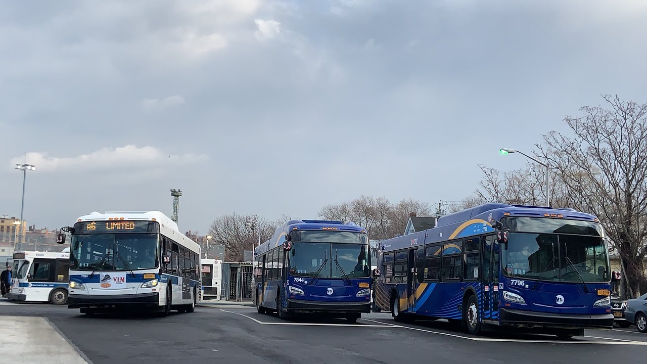 MTA Bus | Bus Action @ The Newly Renovated Canarsie Bus Terminal