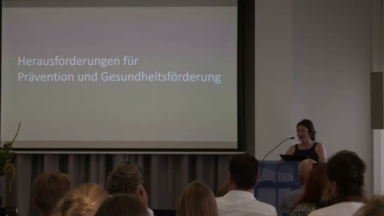 Prof. Dr. Freia De Bock - Stärkung von Evidenzbasierung in der Prävention und Gesundheitsförderung