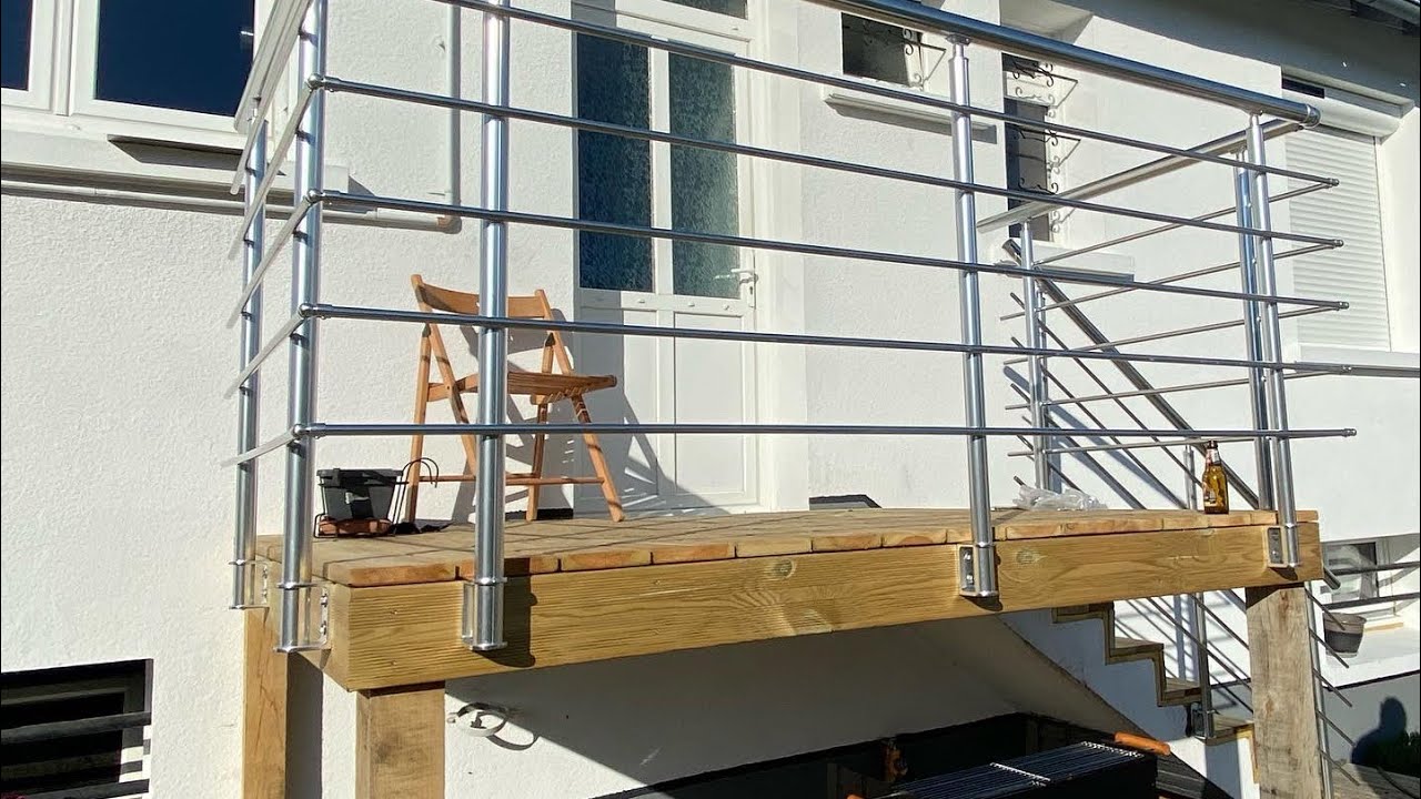 Extension terrasse sur pilotis partie 2 