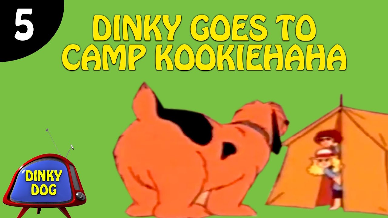 Dinky Goes To Camp Kookiehaha | Dinky Dog Funny Animated Series - Episode 5