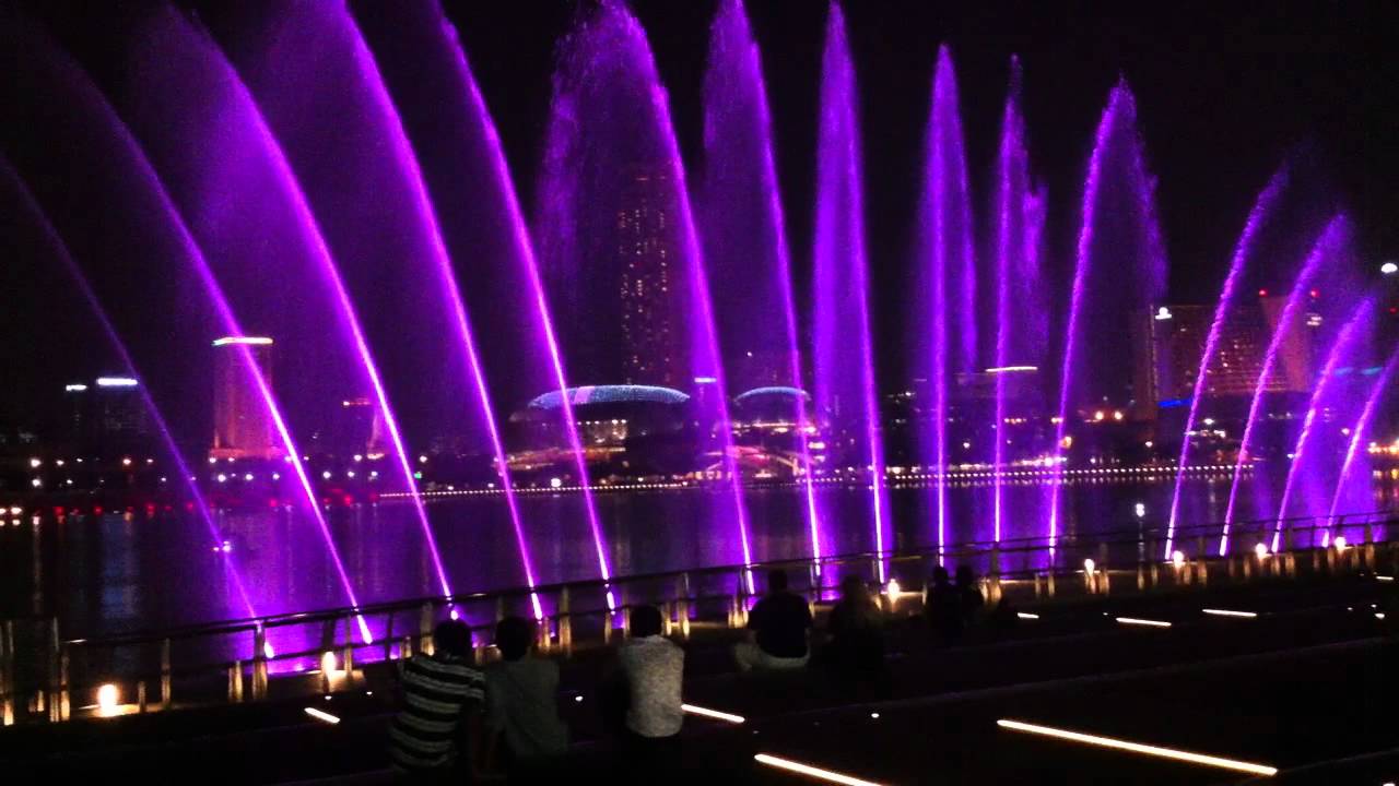 Light and Water @ MarinaBay Sands Singapore