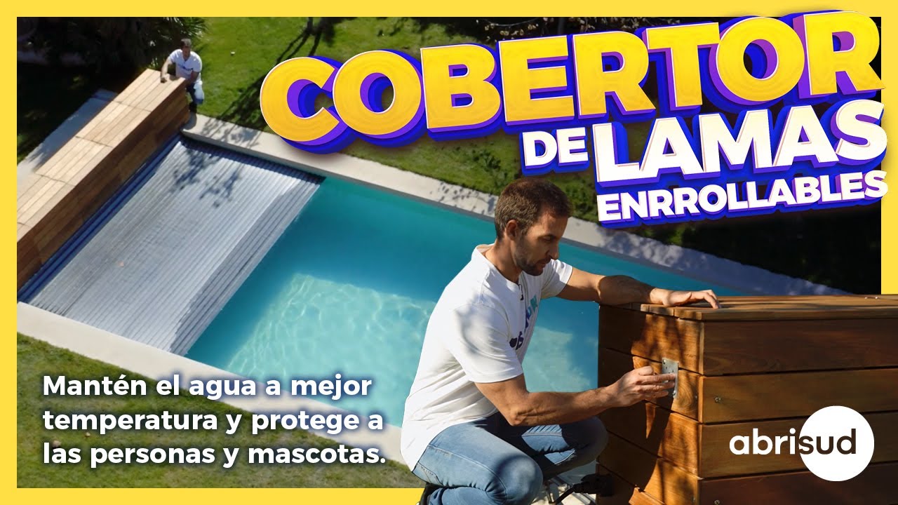 Cobertor Piscina​🏊🏻​ de Lamas Automático🔑​