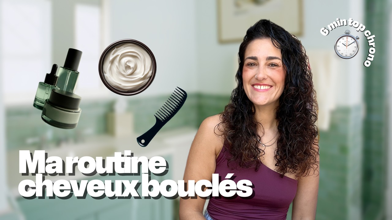 Ma routine cheveux bouclés