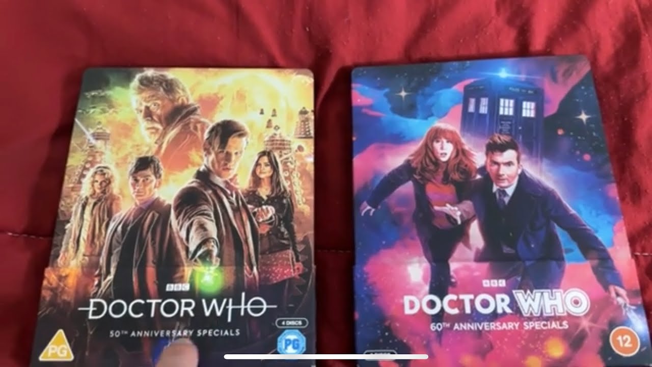 Unboxing The Doctor Who 60th Anniversary Specials Steelbook