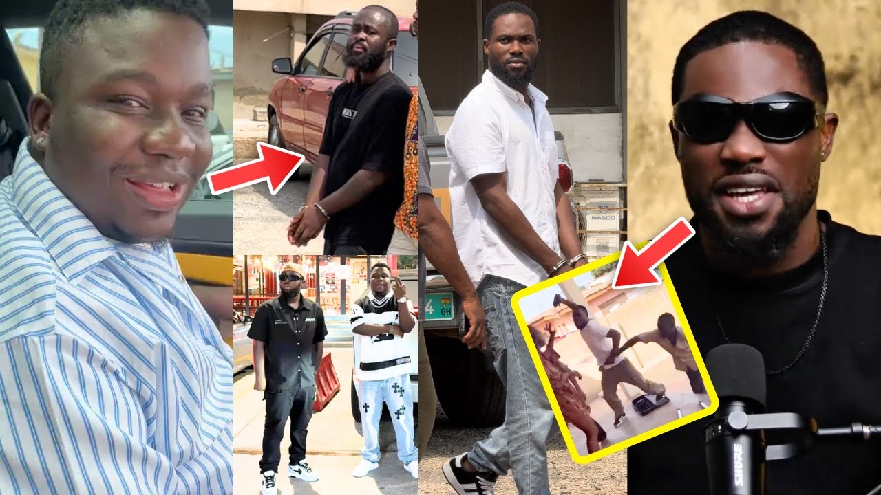 Abu Trica's BESTIE Arrɛstɛd At Airport Over Wire Frαud & TikToker Ekow Black Remanded For Bɛαt!ng