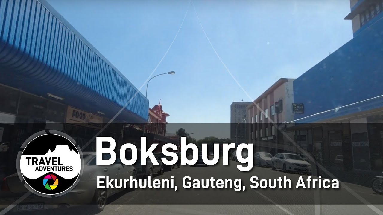 Scenic drive through Boksburg New & Old Town | Gauteng, South Africa