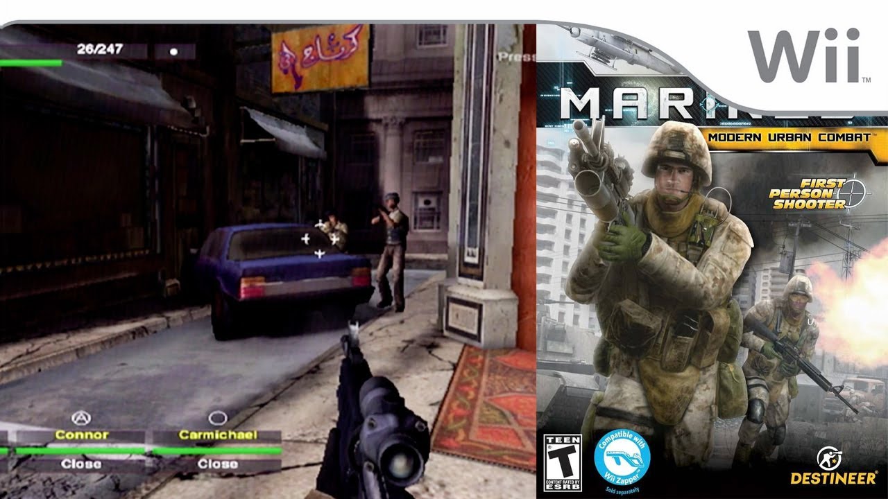 Marines: Modern Urban Combat - Gameplay on Wii [No Commentary]
