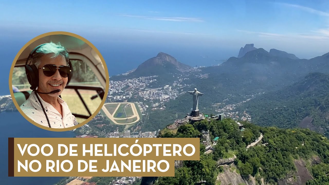 ESPETACULAR VOO DE HELICÓPTERO SOBRE A ZONA SUL DO RIO DE JANEIRO (CORTE)