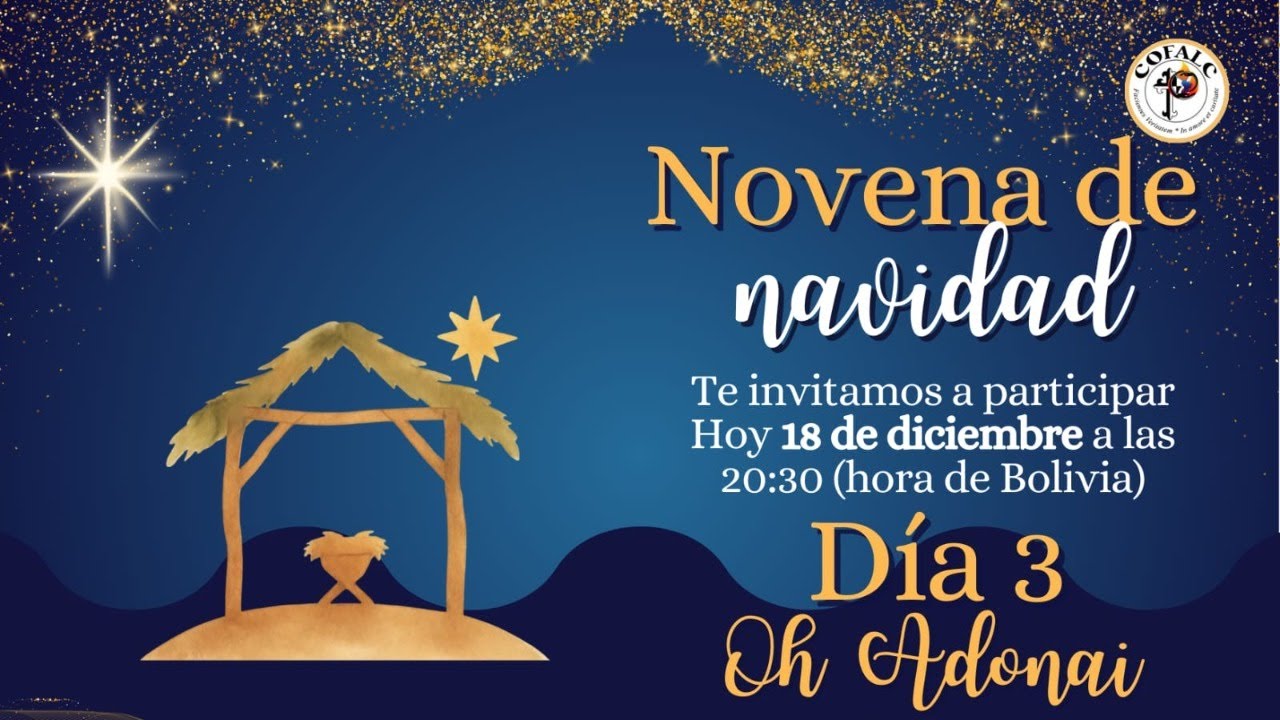 3º día de Novena de Navidad