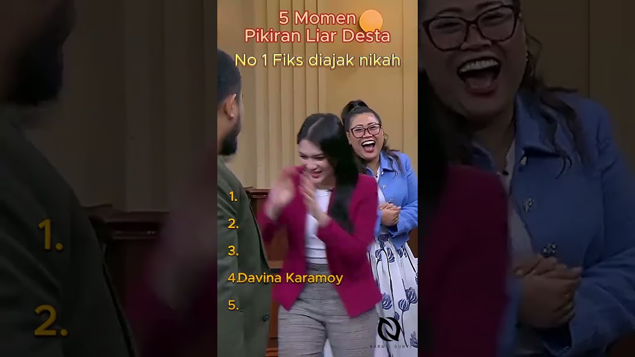 Kalau Desta emang gini sih orangnya ,. 5 Momen pikiran liar desta #desta