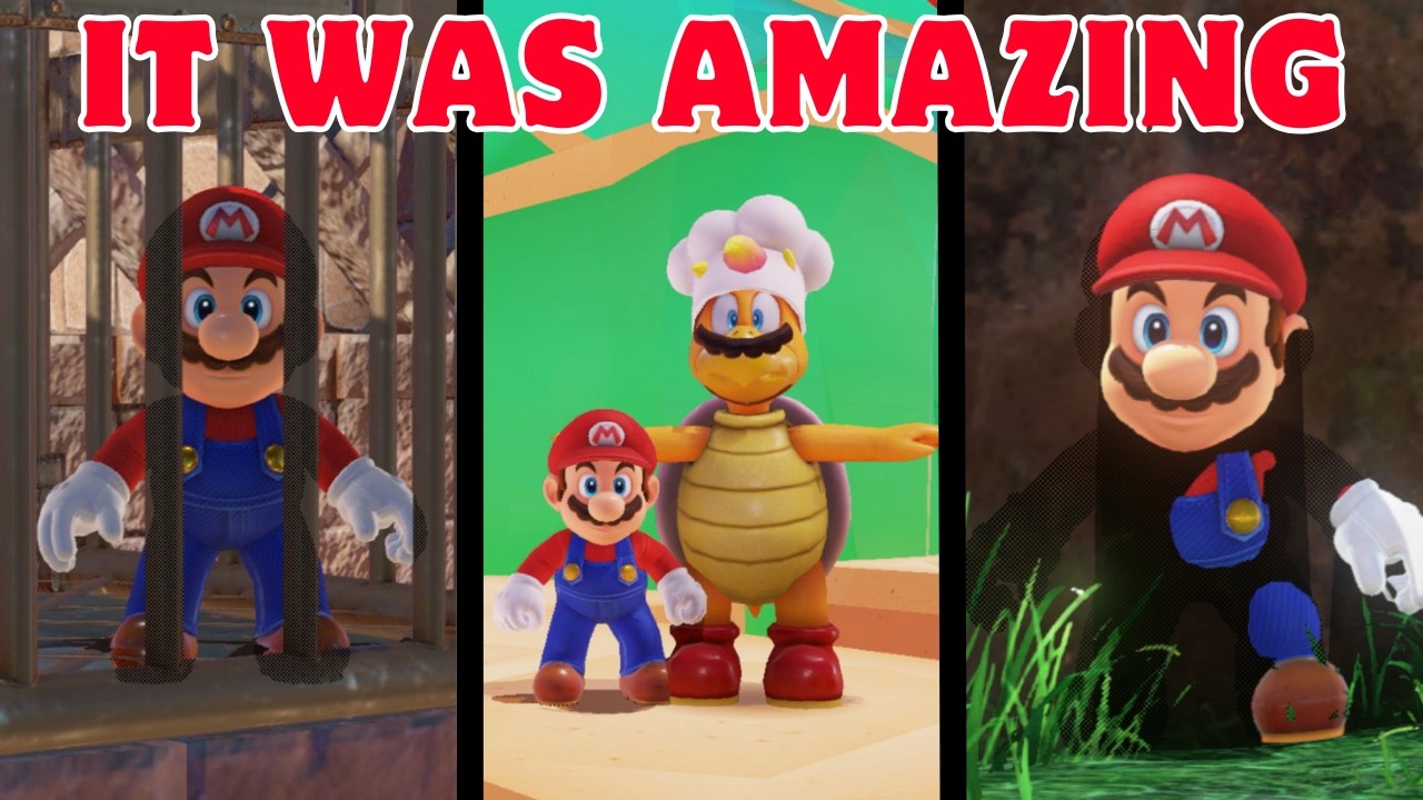 Mario Odyssey YouTuber Does Patched Glitches for the First Time