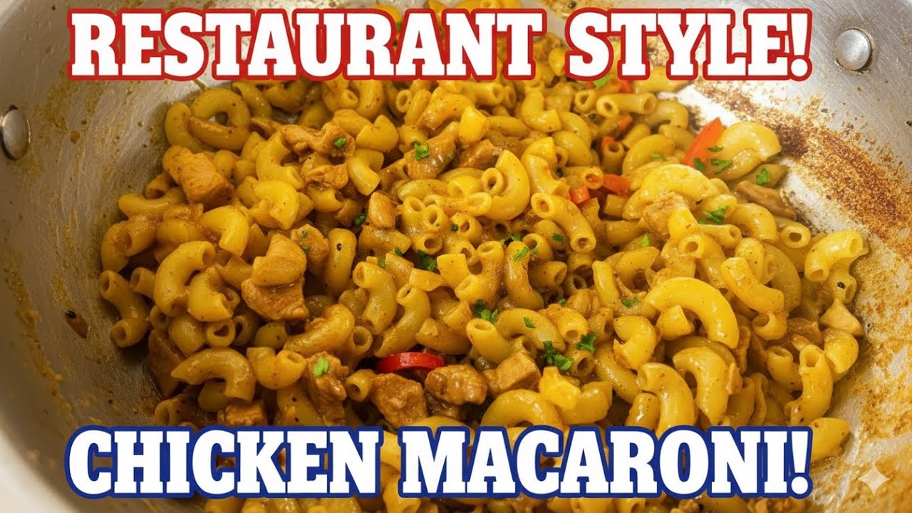 Chicken Macaroni Recipe| صرف 10 منٹ میں تیارچٹ پٹی چکن میکرونی 🔥