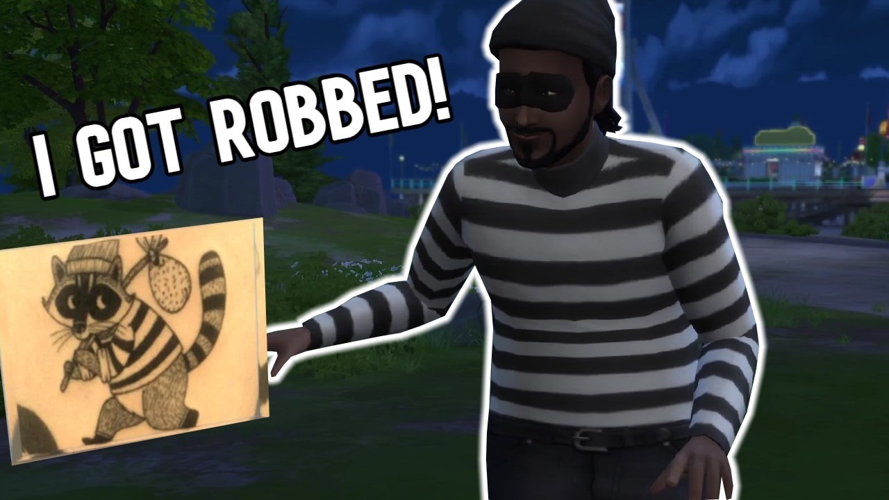 I GOT ROBBED?!? Sims 4 Burglar Update