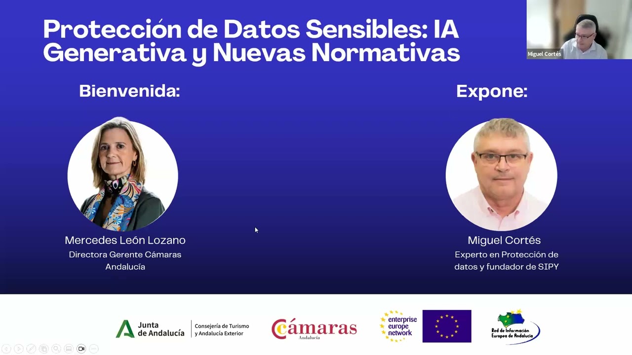 WEBINAR: &laquo;Protecci&oacute;n de Datos Sensibles &ndash; IA Generativa y Nuevas Normativas&raquo;