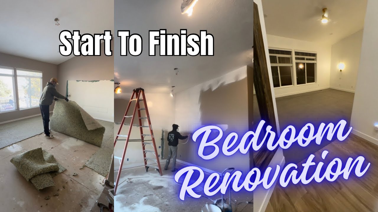 Master Bedroom Renovation | Full Start to Finish Remodel