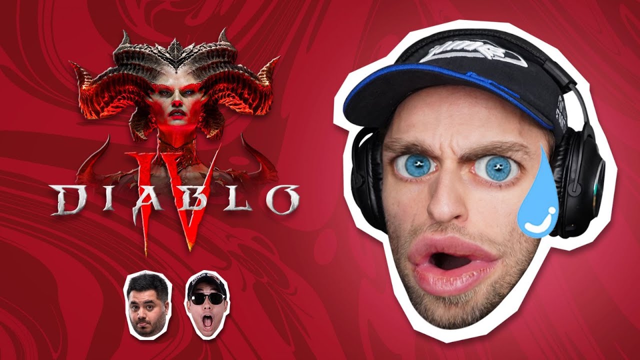 Diablo 4 (mode Hardcore) - Rediffusion Squeezie du 09/06