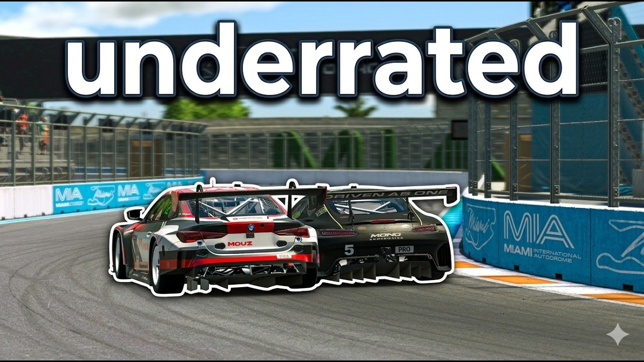 Multiclass at this track is great! IMSA GT3