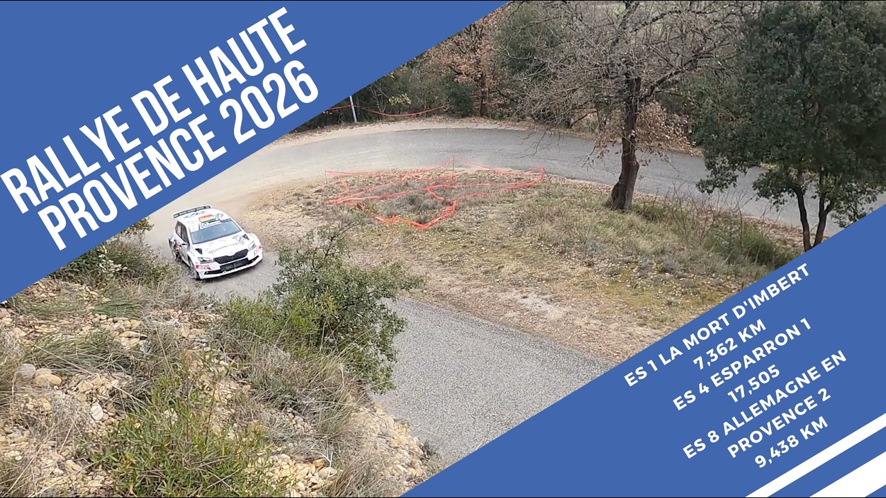 Rallye de Haute Provence 2026 - MODERNES - VHC - VHRS - VMRS- ENRS