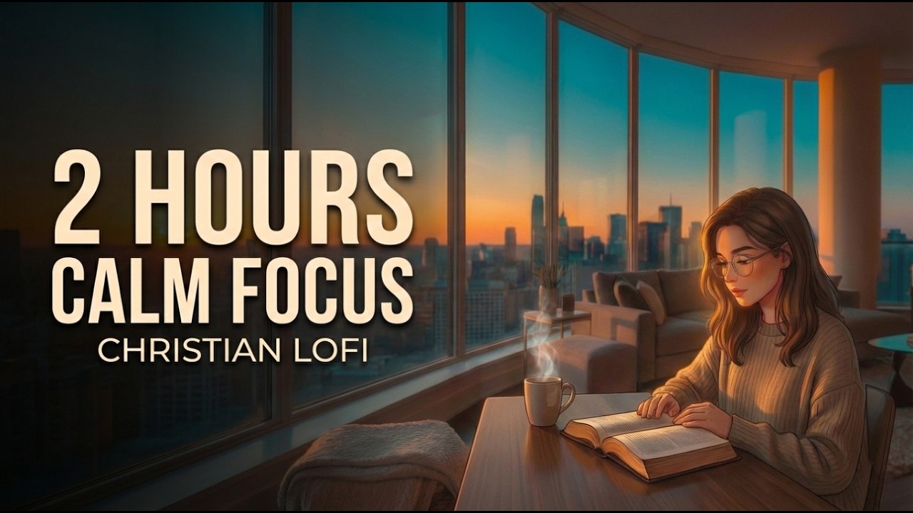 Christian LoFi for Calm Focus & Anxiety Relief – 2 Hours of Peaceful Study Music