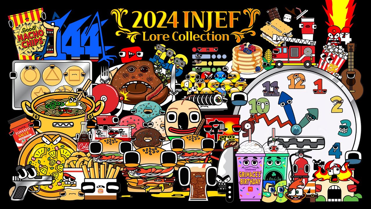 2024 INJEF Lore Collection│Alphabet Lore meme