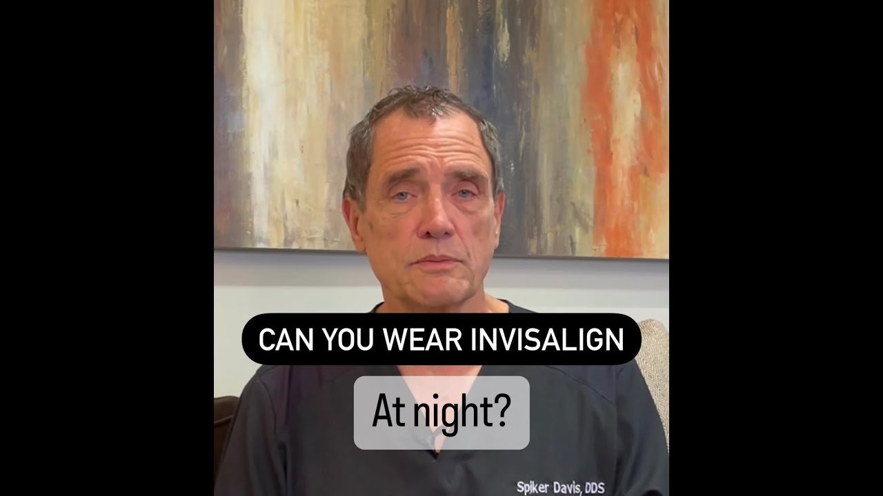 Can you only wear Invisalign retainers at night?