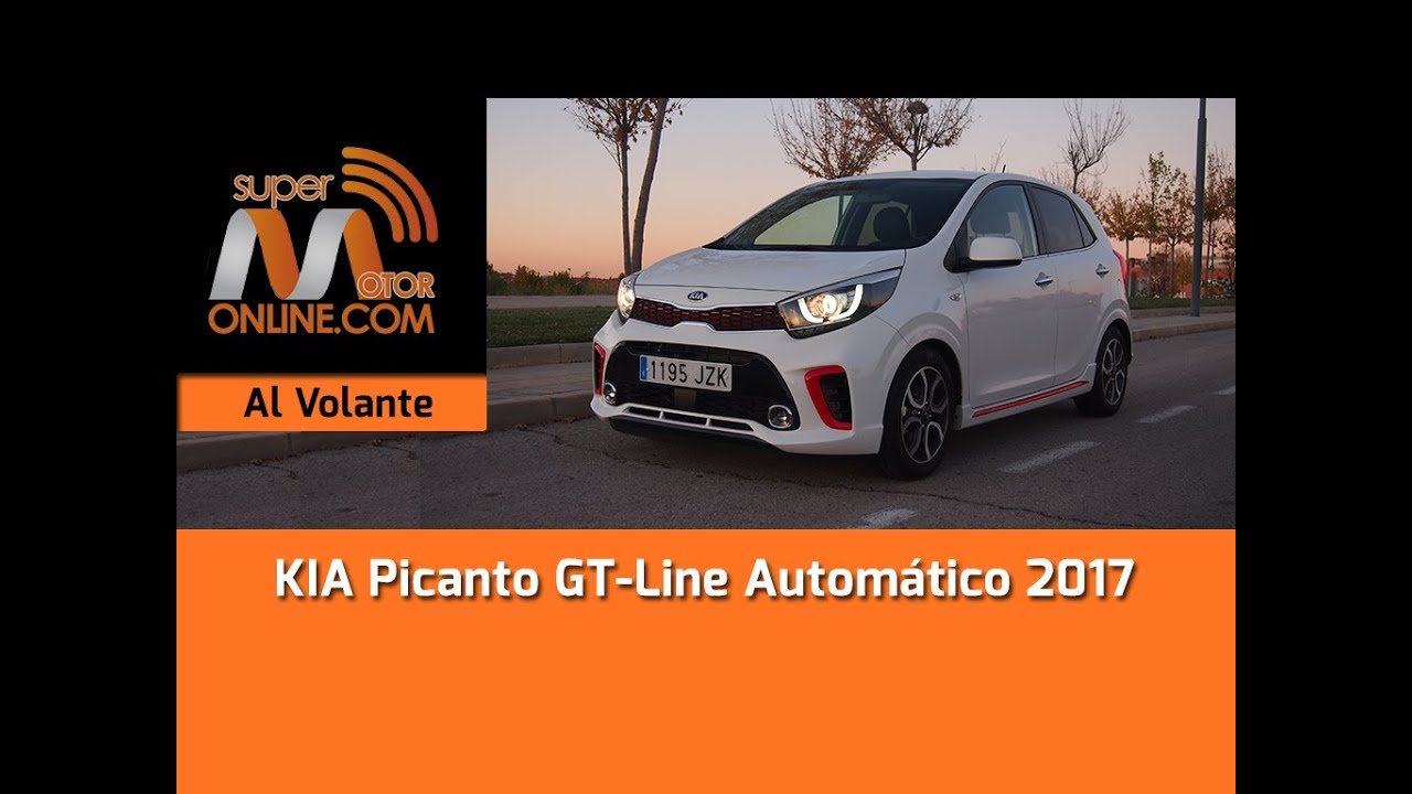KIA Picanto GT Line 2017 / Al volante / Prueba dinámica / Review / Supermotoronline.com