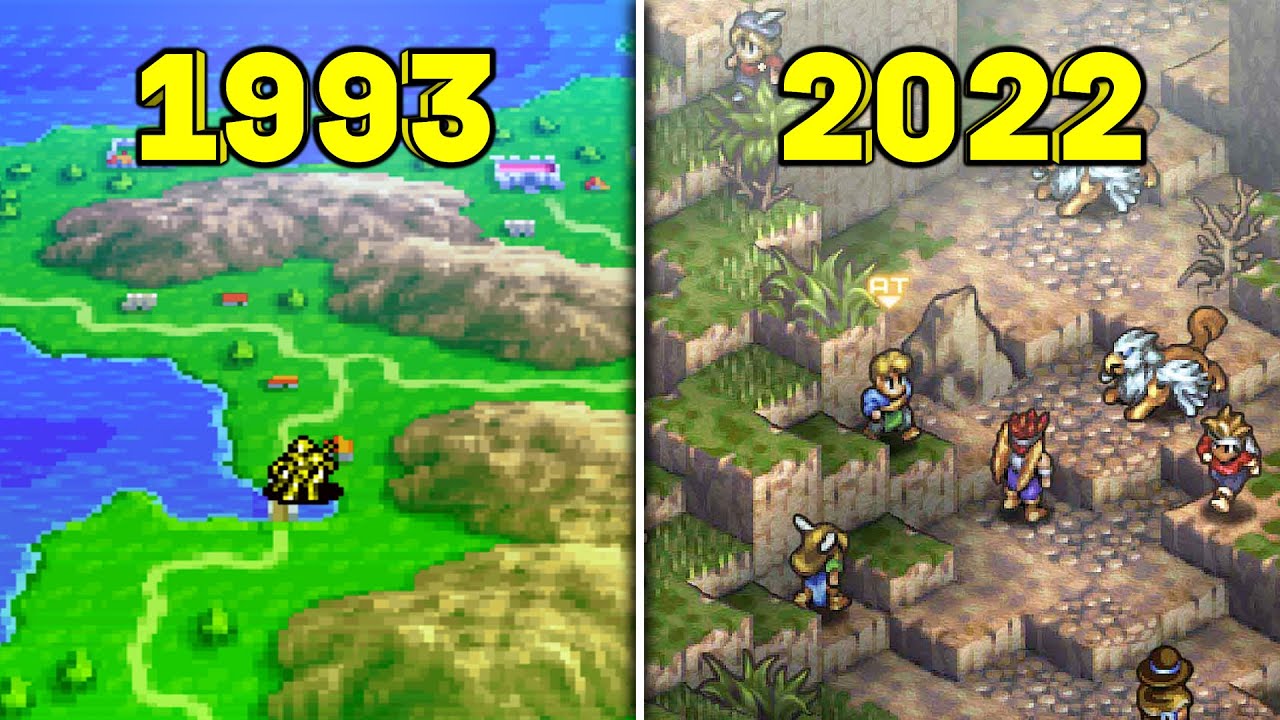 Evolution Of Ogre Battle Games [1993-2022]