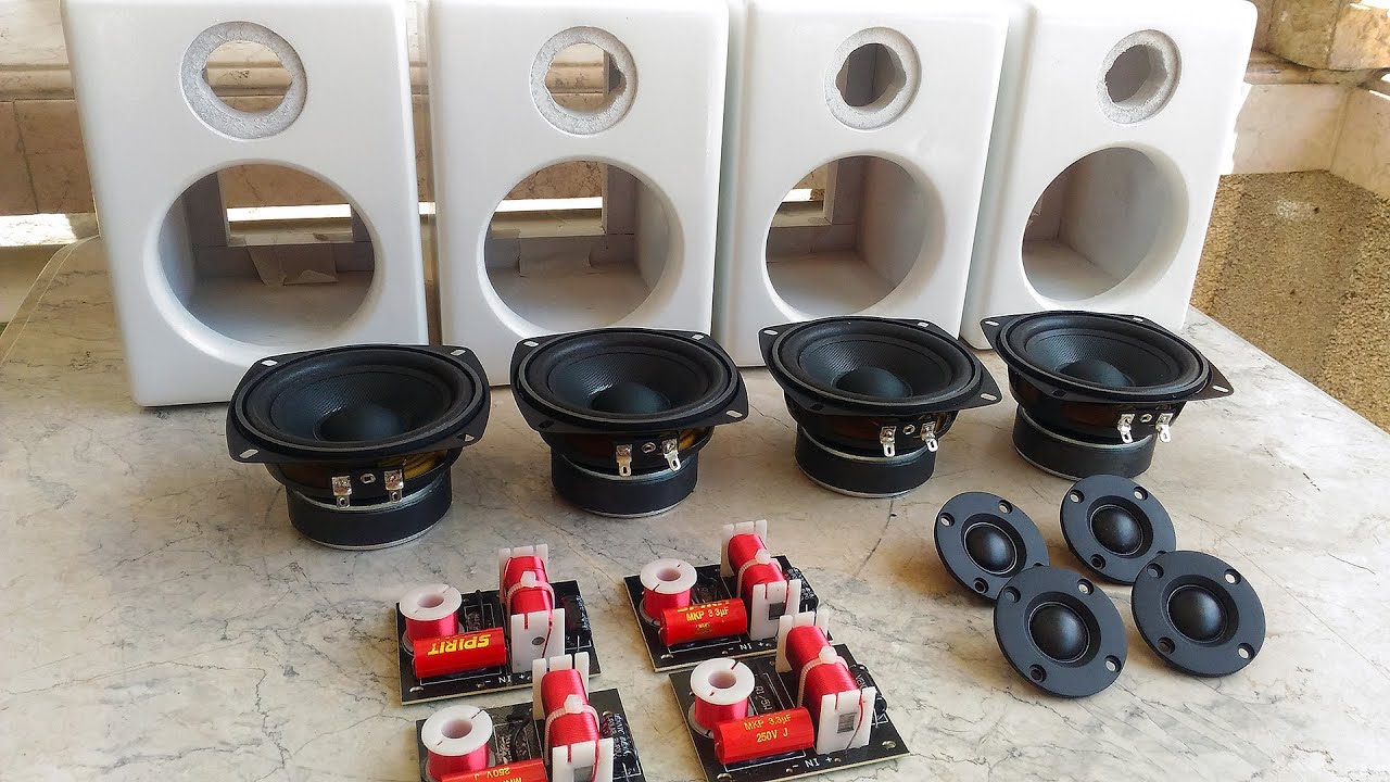 How to Make Small Speakers for Desktop and Home Theater Surround