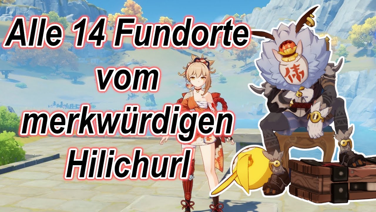 💪Genshin Impact - Errungenschaft: Ein Wunder ist geschehen! 14 Fundorte vom merkwürdigen Hilichurl💪