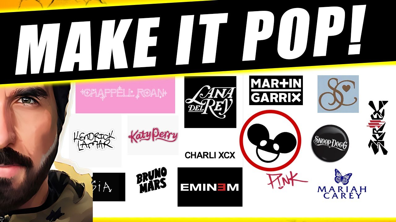 Branding For Music Artists: Create an ICONIC LOGO that pops