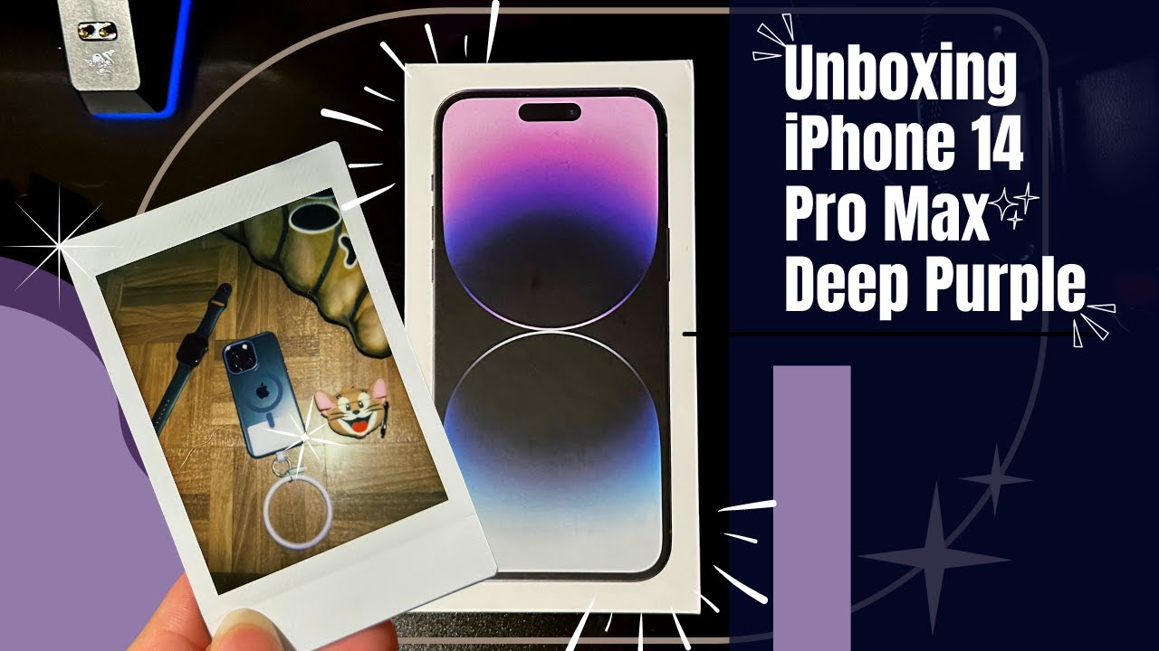 iPhone 14 Pro Max Unboxing (Deep Purple; 256 GB)