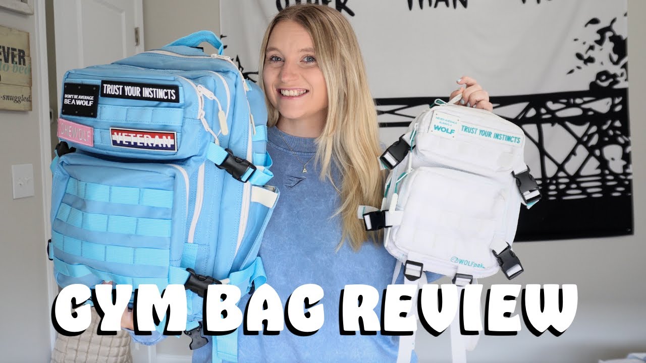 GYM BAG REVIEW - What Fits In My WOLFPAK 9L BAG!
