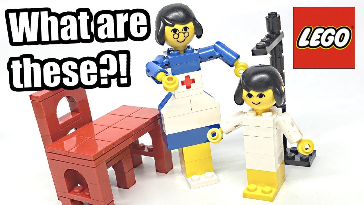 Before LEGO Minifigures - Homemaker Doctor's Office review! 1977 set 276!