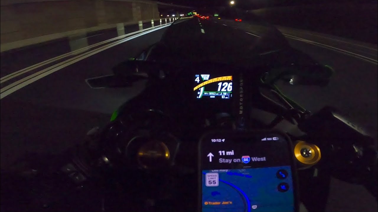 TUNED NINJA ZX4RR MIDNIGHT RIDE PURE SOUND NO TALKING