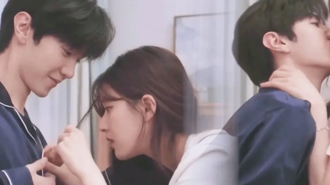 灰姑娘的头发不小心勾住了霸总的扣子，霸总偷偷坏笑，一把把她抱怀里！【偷偷藏不住 Hidden Love】