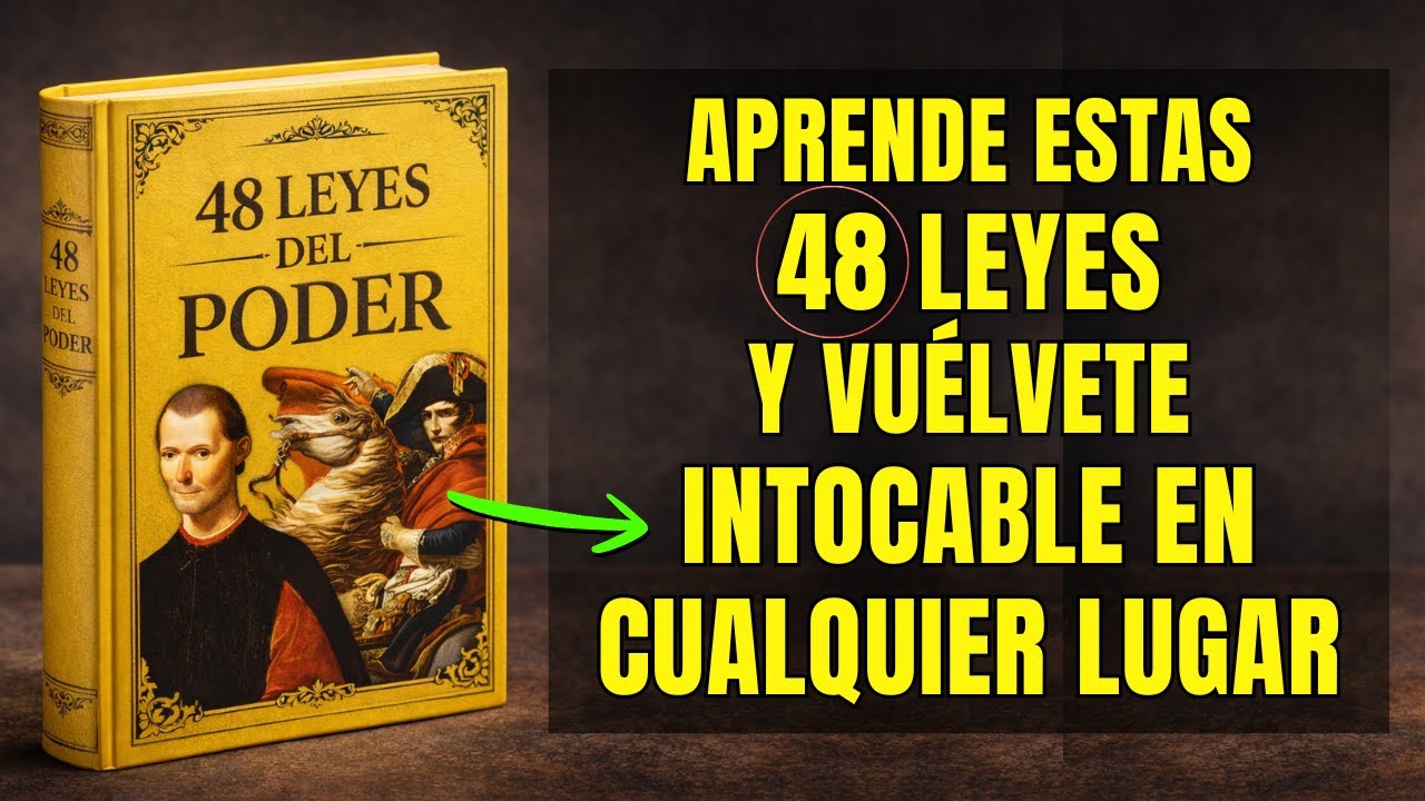 Las 48 LEYES del PODER, la MANIPULACIÓN Oscura de Maquiavelo y de los Grandes Líderes (AUDIOLIBRO)