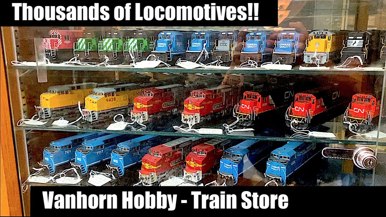 Магазин Vanhorn Hobby Train — тысячи локомотивов