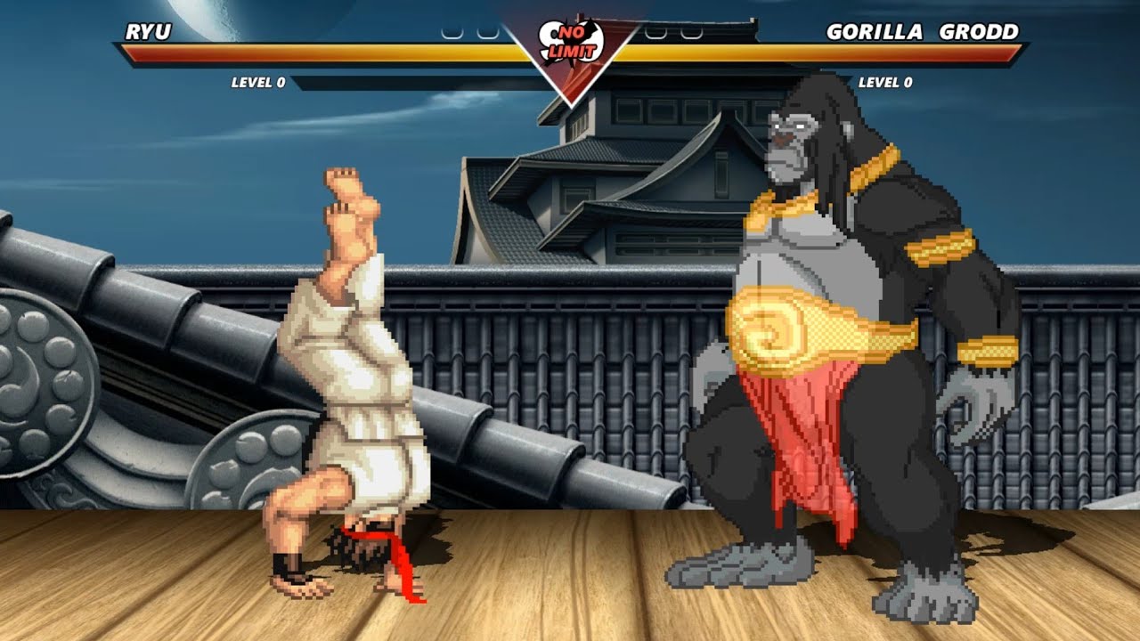 ULTIMATE RYU vs GORILLA GRODD - The most epic fight❗