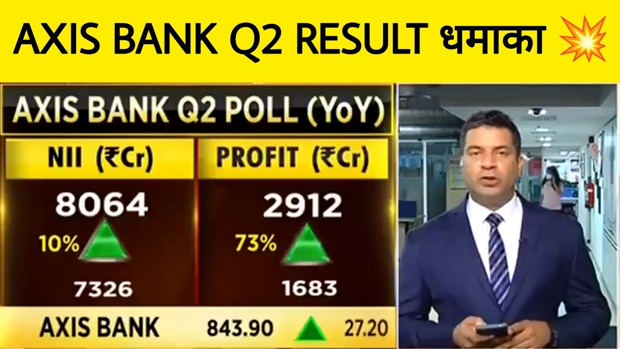 AXIS BANK Q2 RESULT &bull; AXIS BANK SHARE LETEST NEWS