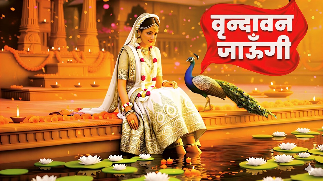 Vrindavan Jaungi | वृन्दावन जाउंगी | मेरे उठे विरह में पीर | Krishna Bhajan 2026 | #krishna #radhe