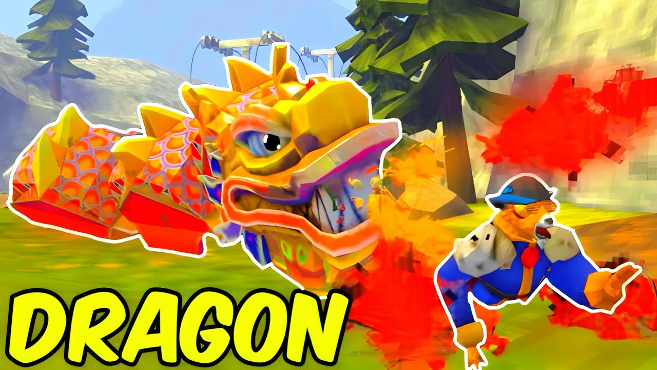 I MADE A *WORKING* FLYING DRAGON IN Animal Company!