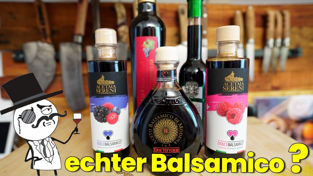 Wie erkennt man echten Balsamico (Unterschiede, Preise, Siegel usw.)