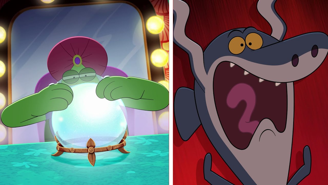 ZIG e SHARKO 🌴 O que diz a bola de cristal? 🔮 Zig e Sharko Brasil | Desenho Animado em português