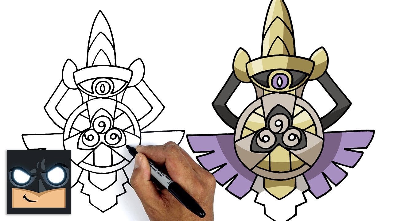 How To Draw Pokemon | Aegislash || Generation 6